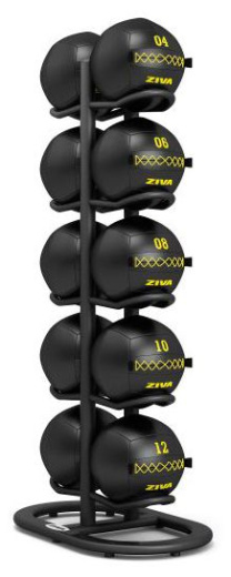 Стойка для фитнес аксессуаров (10 шт) Ziva ProFT ZST-FTRK-0210