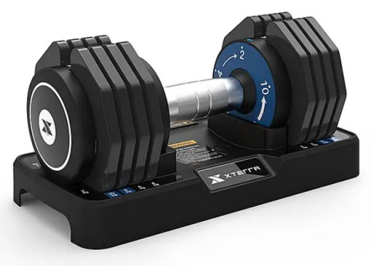 Гантель регулируемая XTERRA 2-10 кг. Hasttings AD10 - фото 1