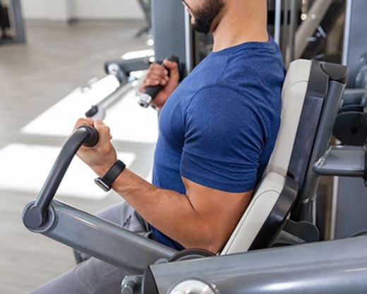 Сгибание на бицепс, стек 145 кг. True SPL-0600HP - фото 5