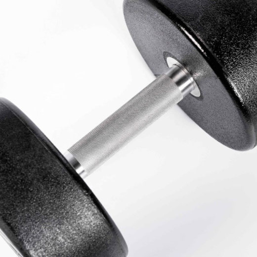 Гантельный ряд полиуретановый LEVEL (шаг 2,5 кг, 5 пар) 27,5-37,5 кг Profi-Fit - фото 2