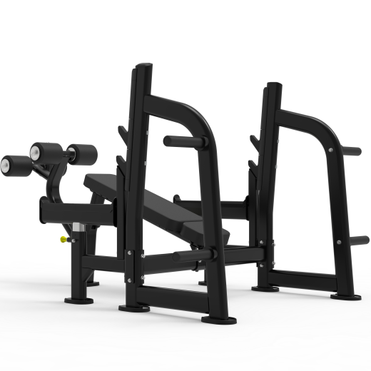 Олимпийская скамья с отрицательным наклоном для жима Impulse ITF8204 - фото 4