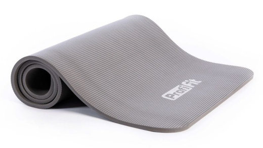 Коврик для фитнеса Profi-Fit, 12 мм, Софт Лайн (серый)