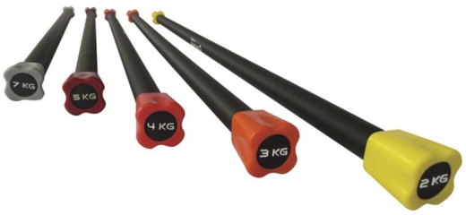 Бодибар Fitex Pro 7 кг, наконечник черный