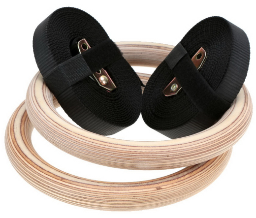 Кольца гимнастические для кроссфит, Profi-Fit - фото 1