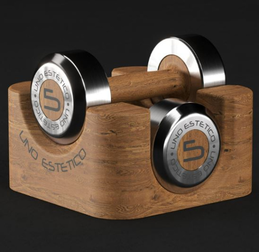 Подарочный набор гантелей 3-6 кг. UNO Scaffale Uno Estetico UN-1503 - фото 1