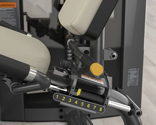 Сгибание ног сидя, стек 91 кг. True SPL-0200LP - фото 5