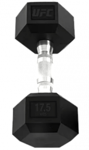 Гантель шестигранная 17,5 кг. UFC UHA-69714