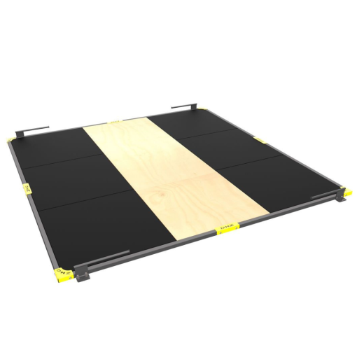 Помост тяжелоатлетический, комбинированный фанера и резина 3000х3000х40 мм DHZ