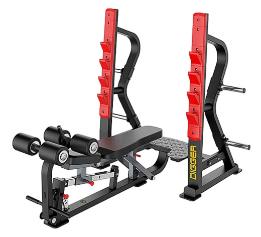 Скамья для жима с регулируемым углом наклона Hasttings Digger HD036-5