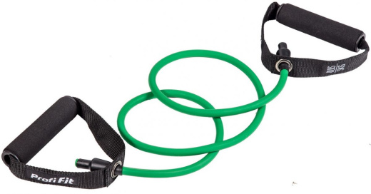 Эспандер трубчатый Profi-Fit, зеленый, сопротивление 5 кг - фото 2