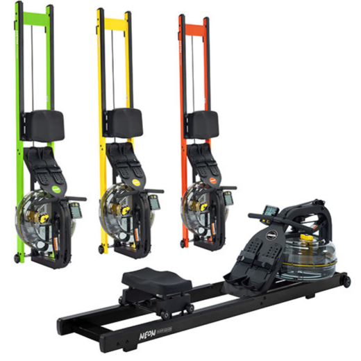 Гребной тренажер FD Fitness Neon Plus - желтый - фото 2