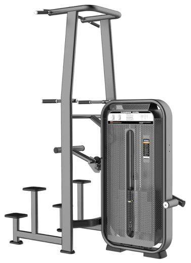 Турник, брусья с противовесом. Стек 135 кг. DHZ E-7009 - фото 1