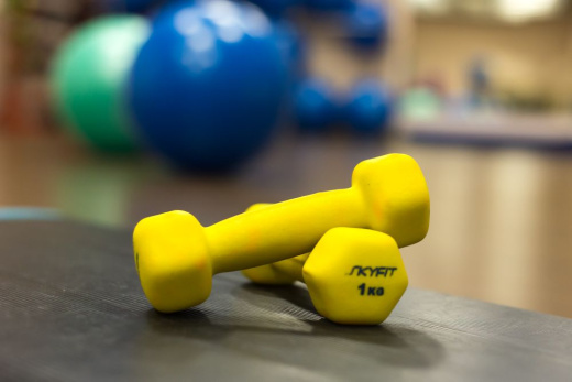 Гантель SkyFit в виниловой оболочке 1 кг - фото 2