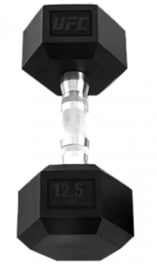 Гантель шестигранная 12 кг. UFC UHA-69712