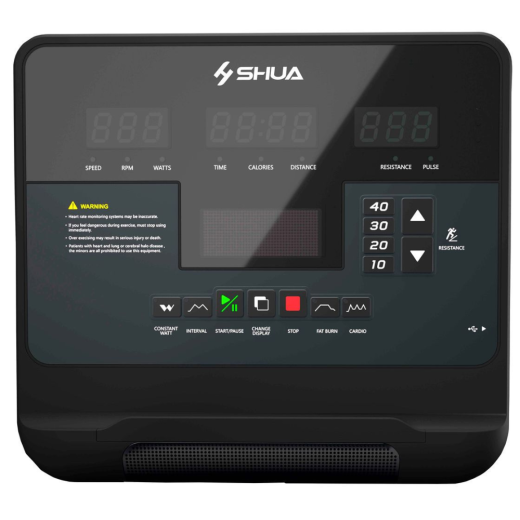 Велотренажер вертикальный SHUA SH-B9100U - фото 2