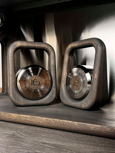 Гиря 12 кг. UNO BRIO Uno Estetico UN-1712 - фото 4