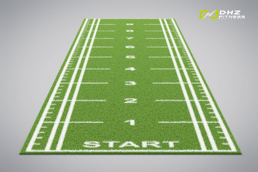 Искусственный газон (трава) DHZ для функционального тренинга с разметкой 2x10 - фото 2