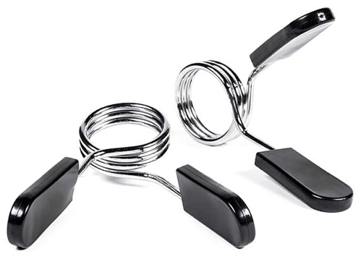 Замок пружинный для олимпийского грифа (пара) Hasttings Digger HD61D4 - фото 1