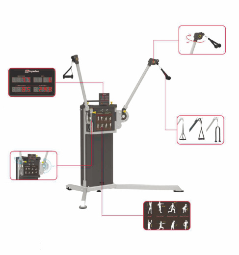 Многофункциональный HIIT тренажер Impulse HSP-PRO001 - фото 10