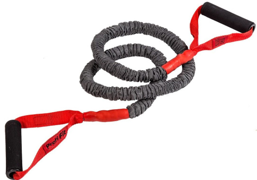 Эспандер трубчатый Profi-Fit, в чехле-рукаве, сопротивление 10 кг - фото 2