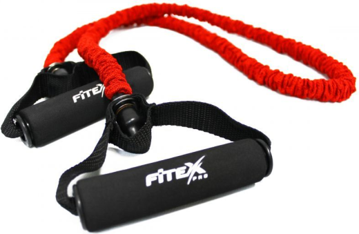 Эспандер трубчатый в рукаве Fitex Pro, легкий