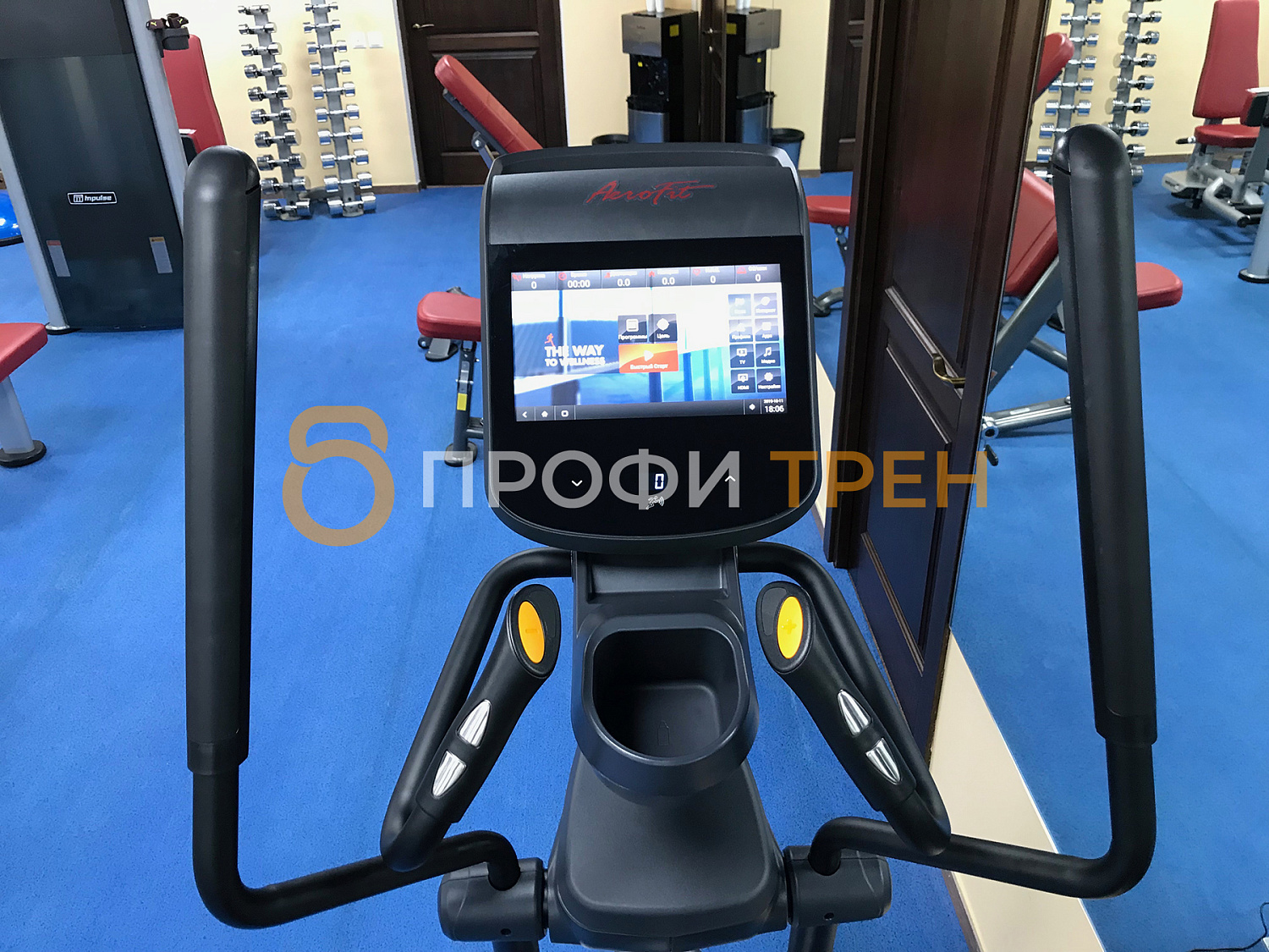 Полноценный тренажерный зал в коттедже