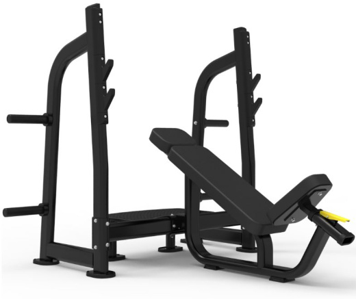 Олимпийская скамья с положительным наклоном для жима Impulse ITF8203