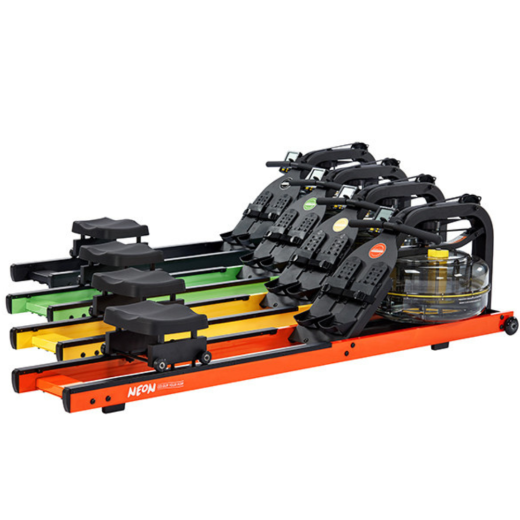 Гребной тренажер FD Fitness Neon Plus - желтый - фото 3