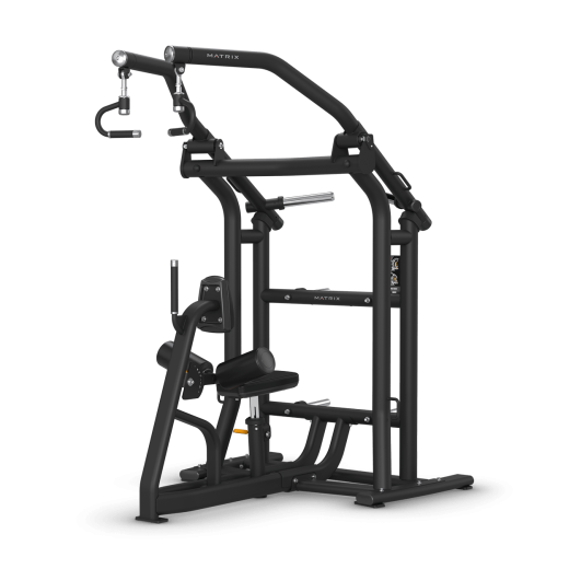 Тяга сверху с вращающимися рукоятками (независимые рычаги). Matrix Magnum MG-PL37 - фото 1