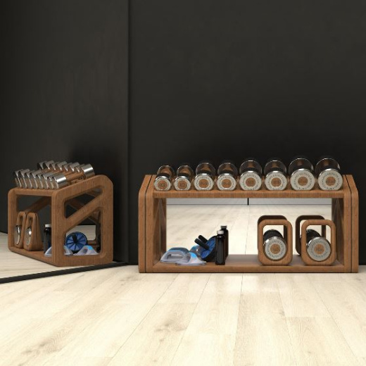 Система хранения гантелей и аксессуаров UNO Mensola L Uno Estetico UN-1304 - фото 1