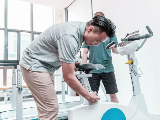 Реабилитационный вертикальный велотренажер DYACO Medical 7.0U - фото 6