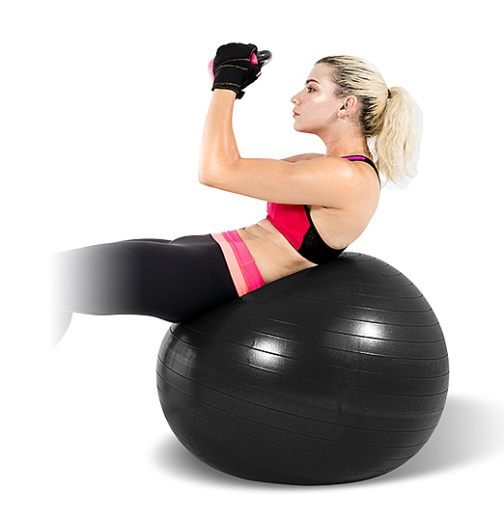 Гимнастический мяч UFC диаметр 75 см UHA-69160 - фото 3