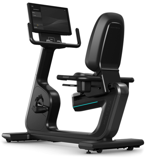 Горизонтальный велотренажер Matrix Onyx P1 RB 22 - фото 1